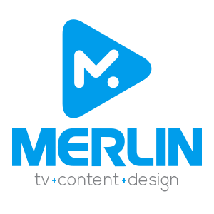Merlin TV+Content+Design logo
