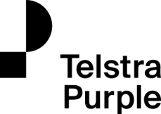 Telstra Purple logo