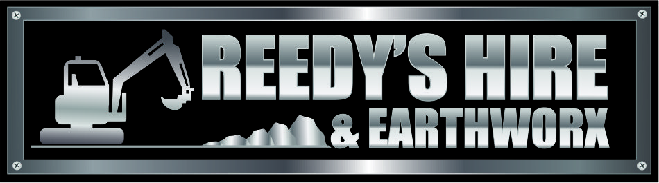 Reedy's Hire & Earthworx logo