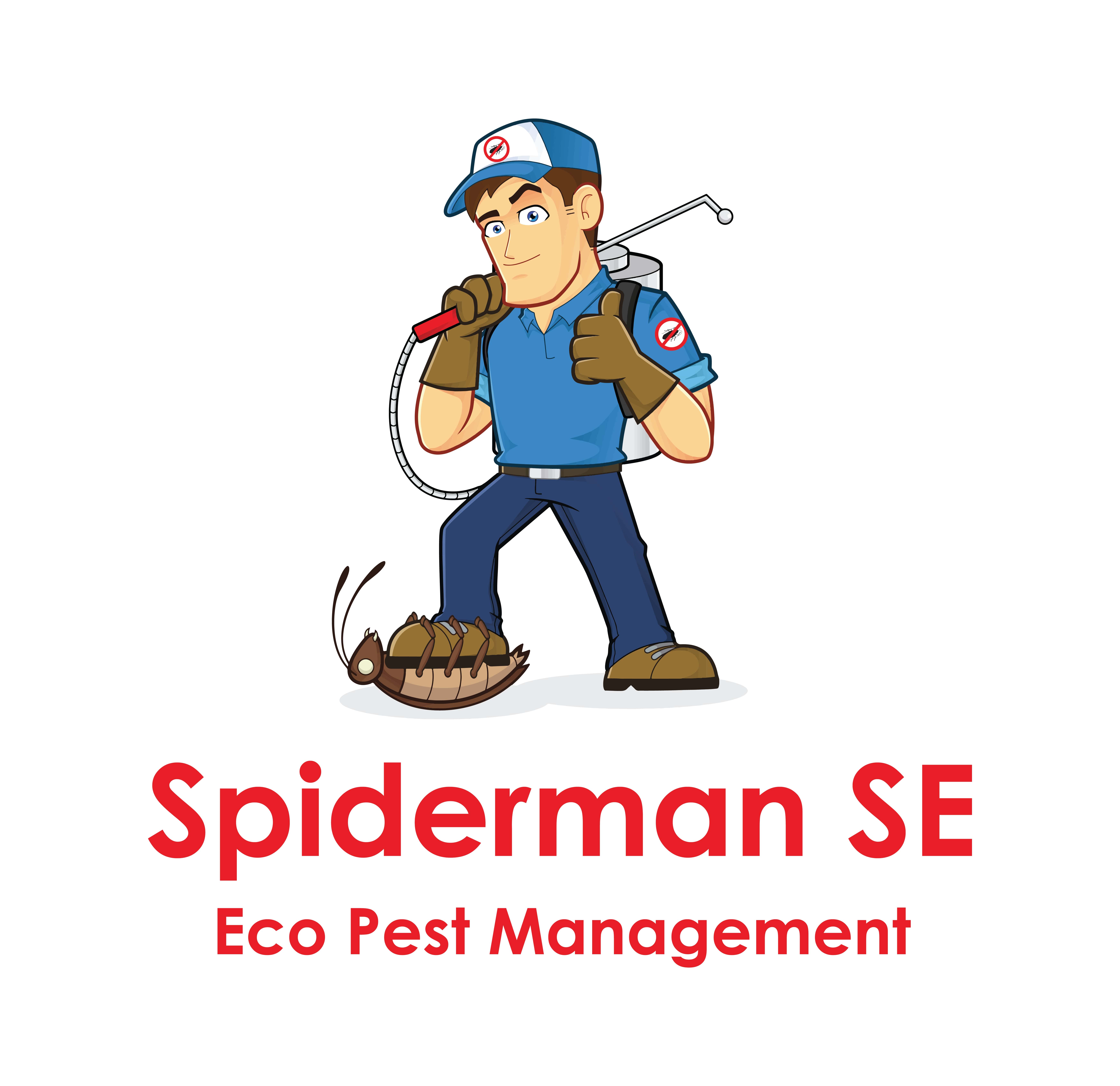 Spiderman SE Eco Pest Management logo