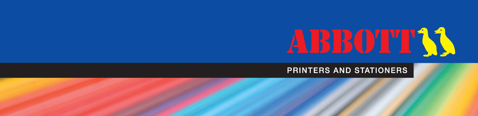 Abbott printer and Stationers logo