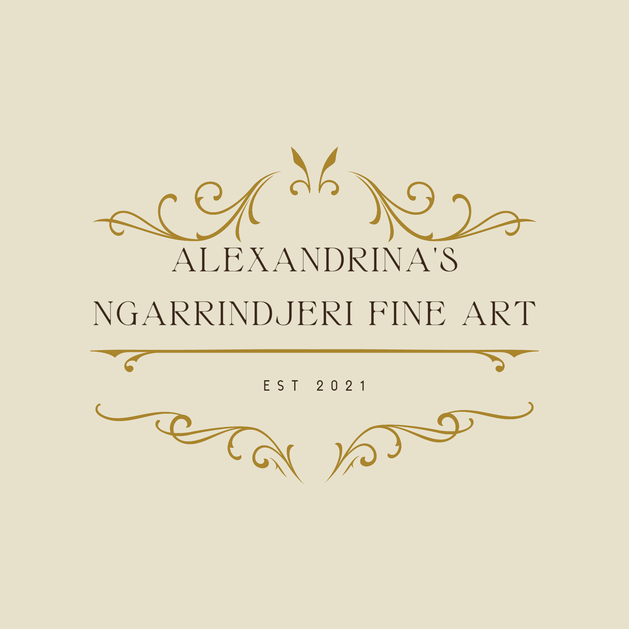 Alexandrina's Ngarrindjeri Fine Art logo