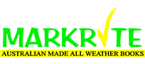 Markrite Waterproof Books logo