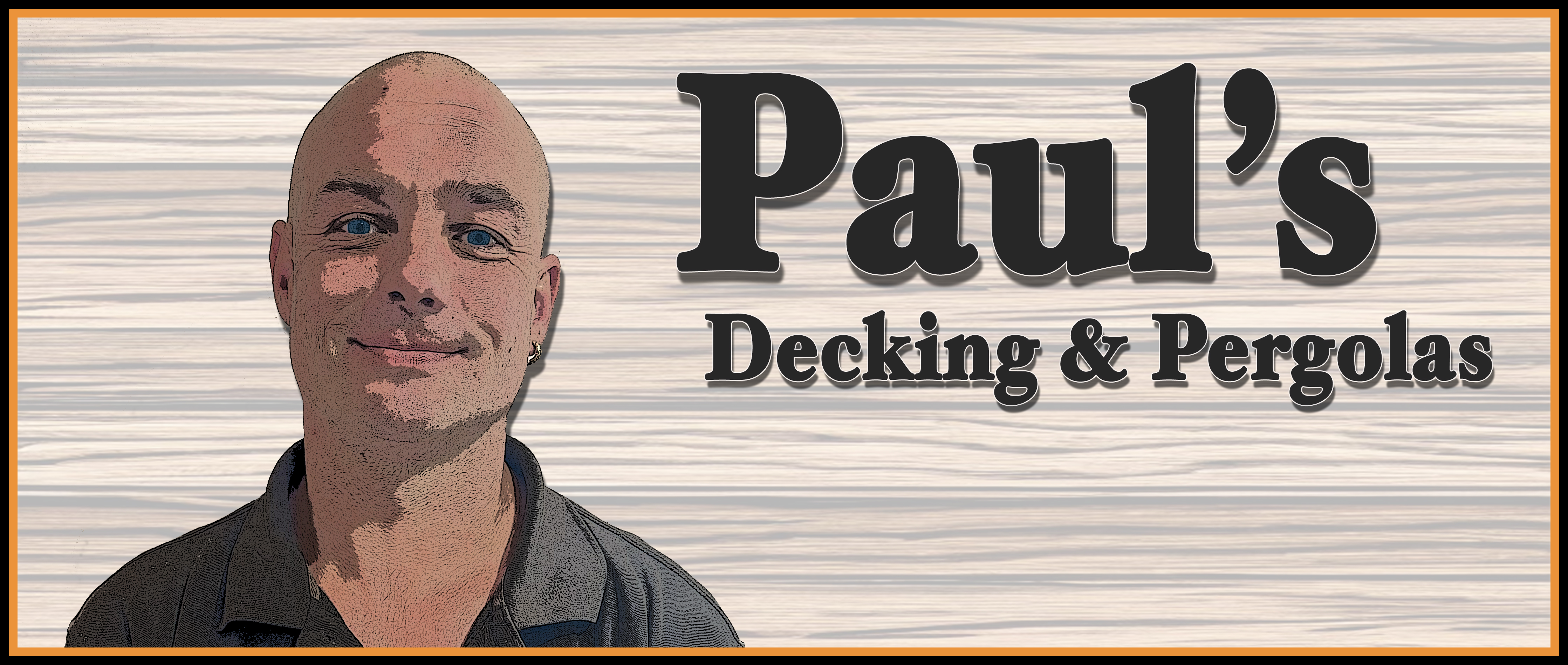 Pauls decking and pergolas logo