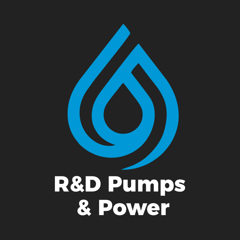 R&D Pumps and Power logo