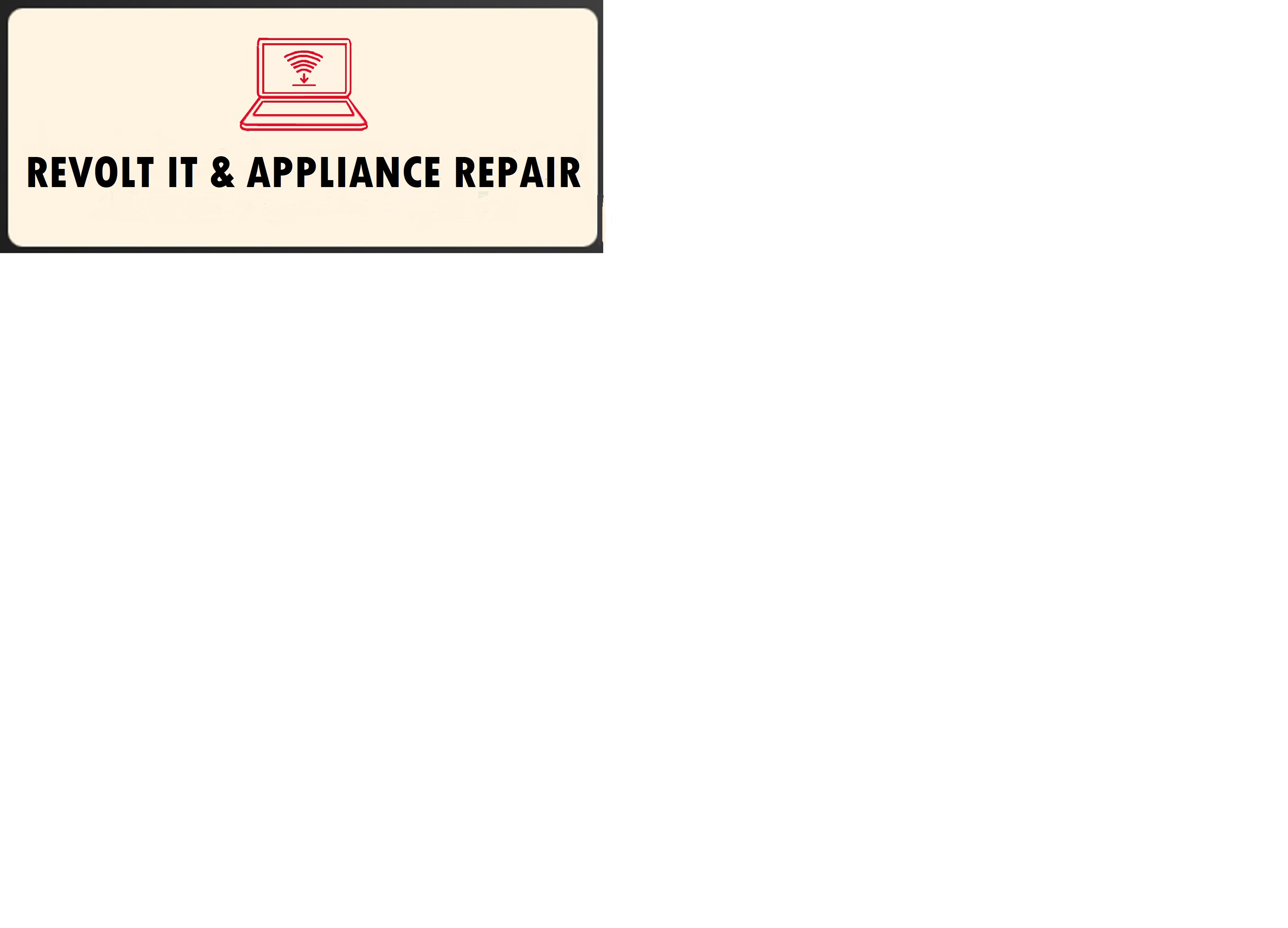 Revolt IT & Appliance Repair logo