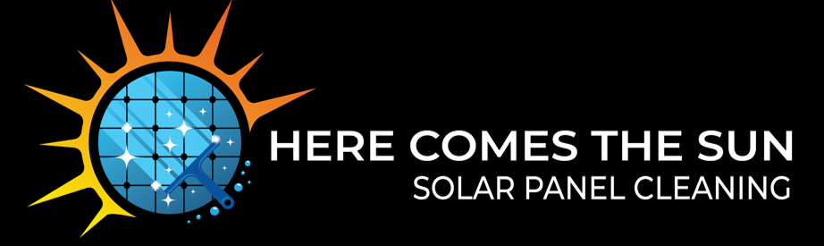 Here Comes The Sun Solar Panel Cleaning logo