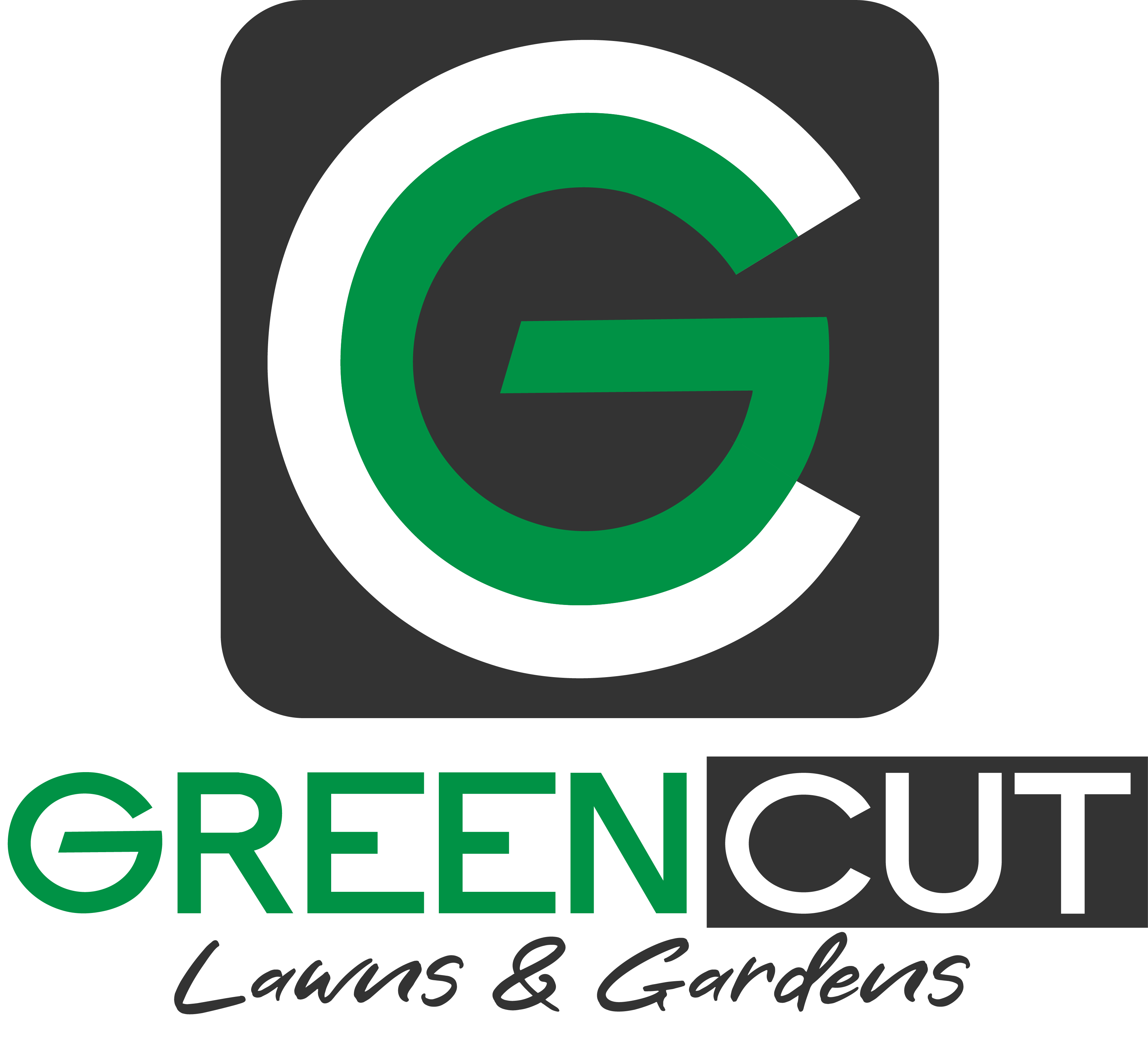 Green Cut Lawns and Gardens logo